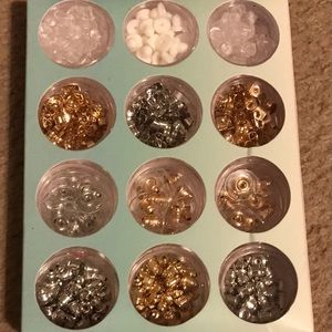 New Multiple Variety of Earring Hooks & Backs Kit